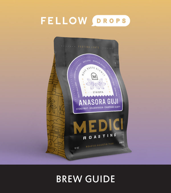 Fellow's Take on Anasora Guji by Medici | Brew Recipe