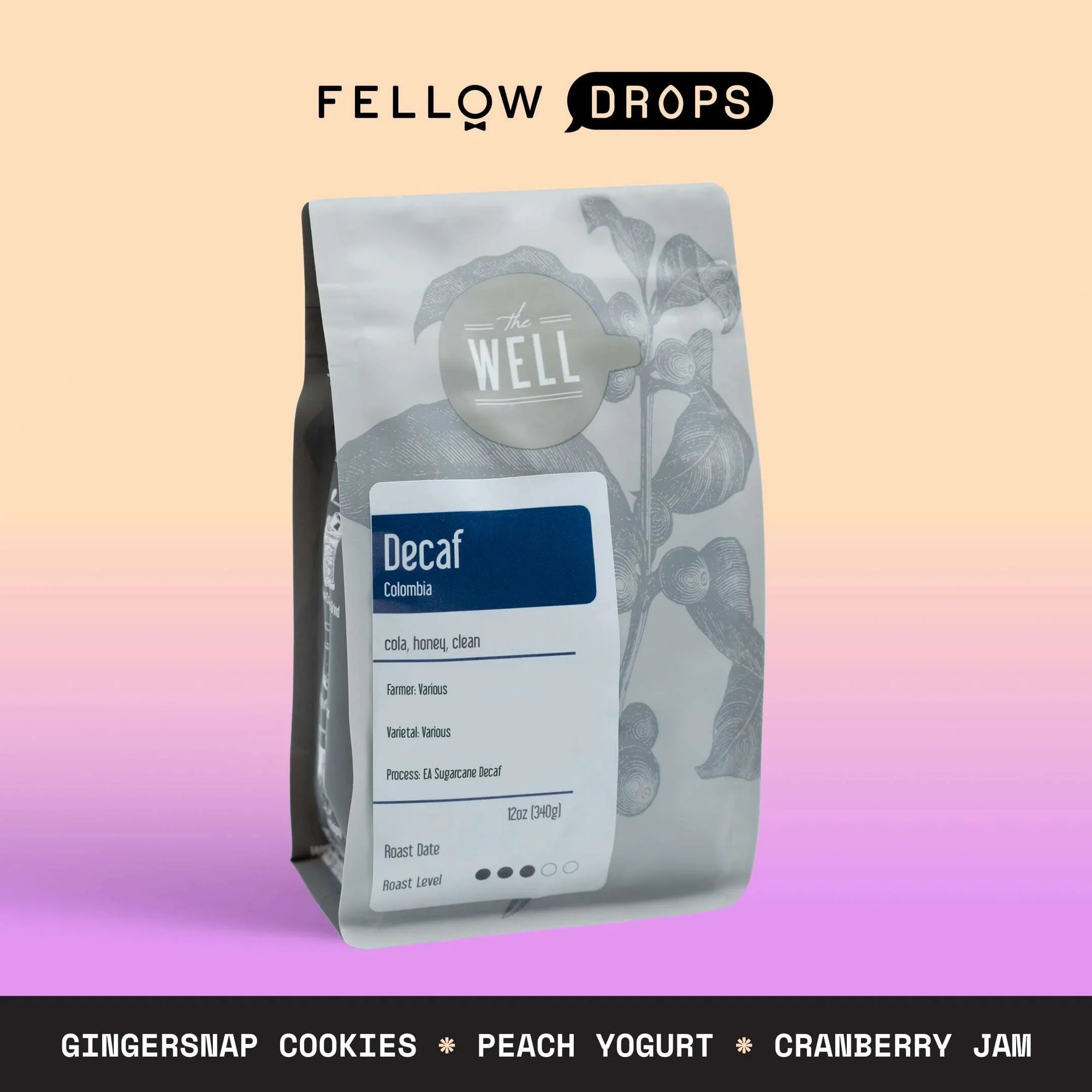EA Sugarcane Decaf Colombia - EA Sugarcane Decaf Colombia - 12 oz | Fellow