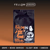 Brandywine’s Felloween V: black bag with orange Halloween art and Ethiopian coffee.