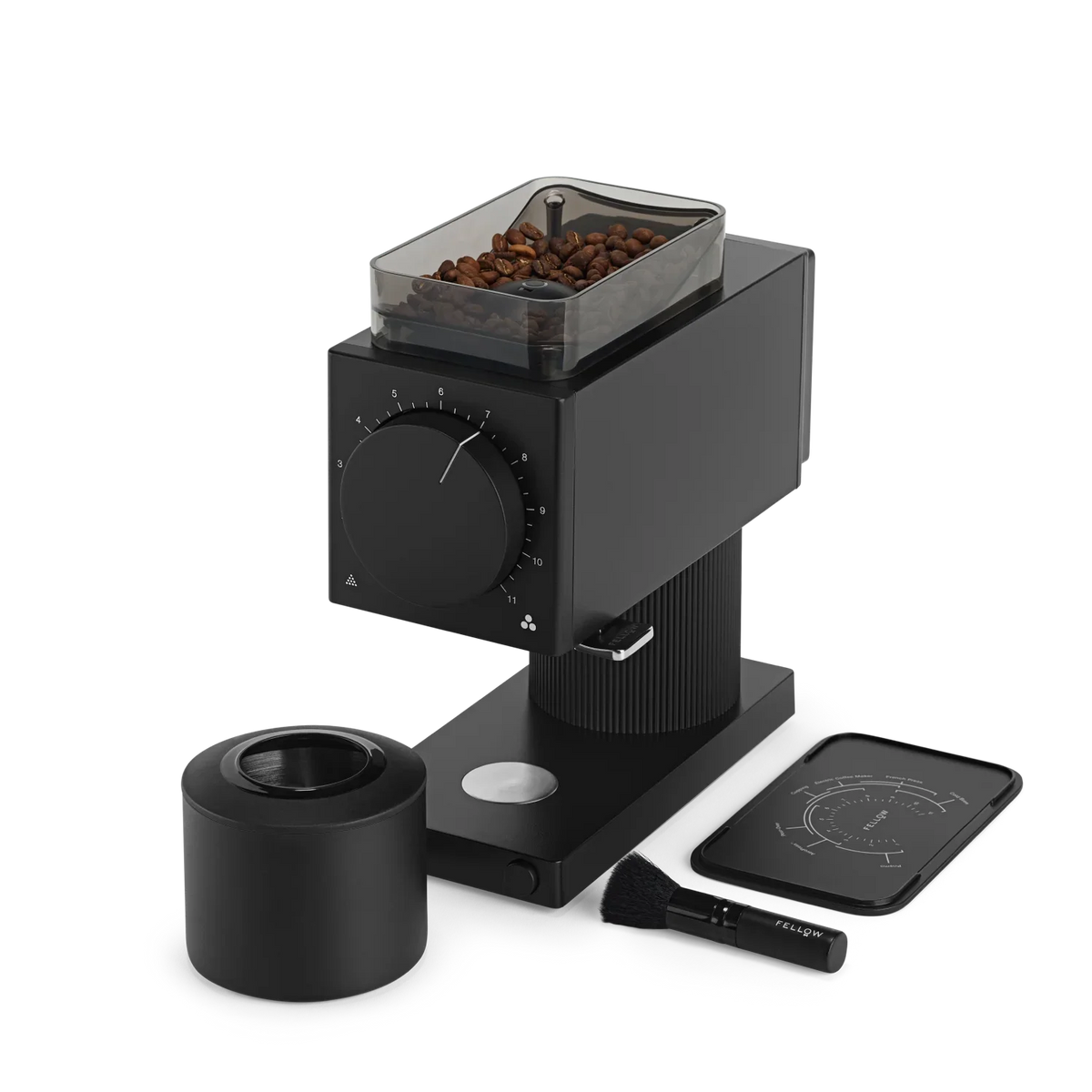 Choose Your Grinder - Choose Your Grinder - Opus Conical Burr Grinder / Standard C6-40 Burly Burrs / Matte Black | Fellow