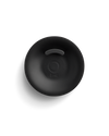 Fellow Series 1 Backflush Disc, black and circular with a small slit, viewed from above.