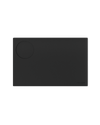 Fellow Espresso Tamping Mat: rectangular silicone mat with circular indentation for espresso.