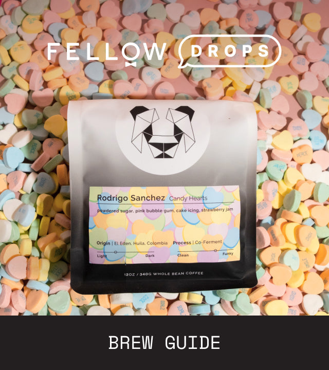 Fellow's Take on Candy Hearts by Black & White Coffee Roasters | Brew Recipe