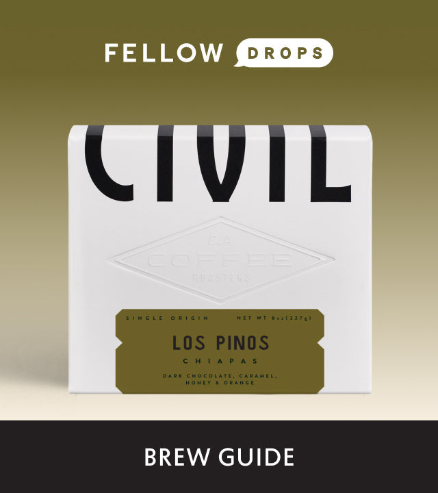 Fellow's Take on Los Pinos from Civil Coffee | Brew Recipe