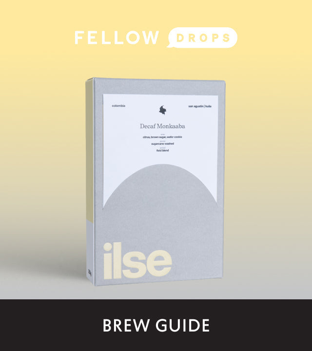 Fellow's Take on Decaf Monkaaba by ilse coffee | Brew Recipe