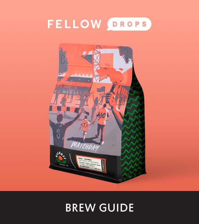 Fellow's Take on Matchday by Kickoff Coffee Co. | Brew Recipe