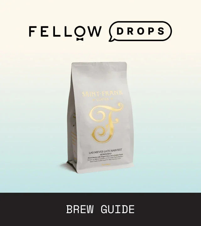 Fellow's Take on Saint Frank Coffee Las Nieves | Brew Recipe | Fellow