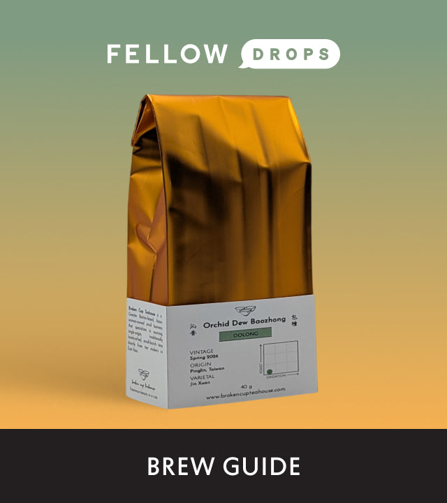 Fellow's Take on Orchid Dew Baozhong by Broken Cup Teahouse | Brew Recipe