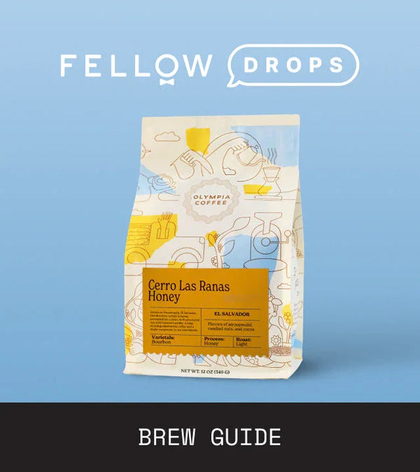 Fellow's Take on Olympia Coffee El Salvador Cerro Las Ranas Honey | Brew Recipe | Fellow