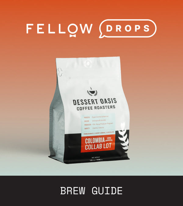 Fellow's Take on Colombia Collab Lot by Dessert Oasis | Brew Recipe