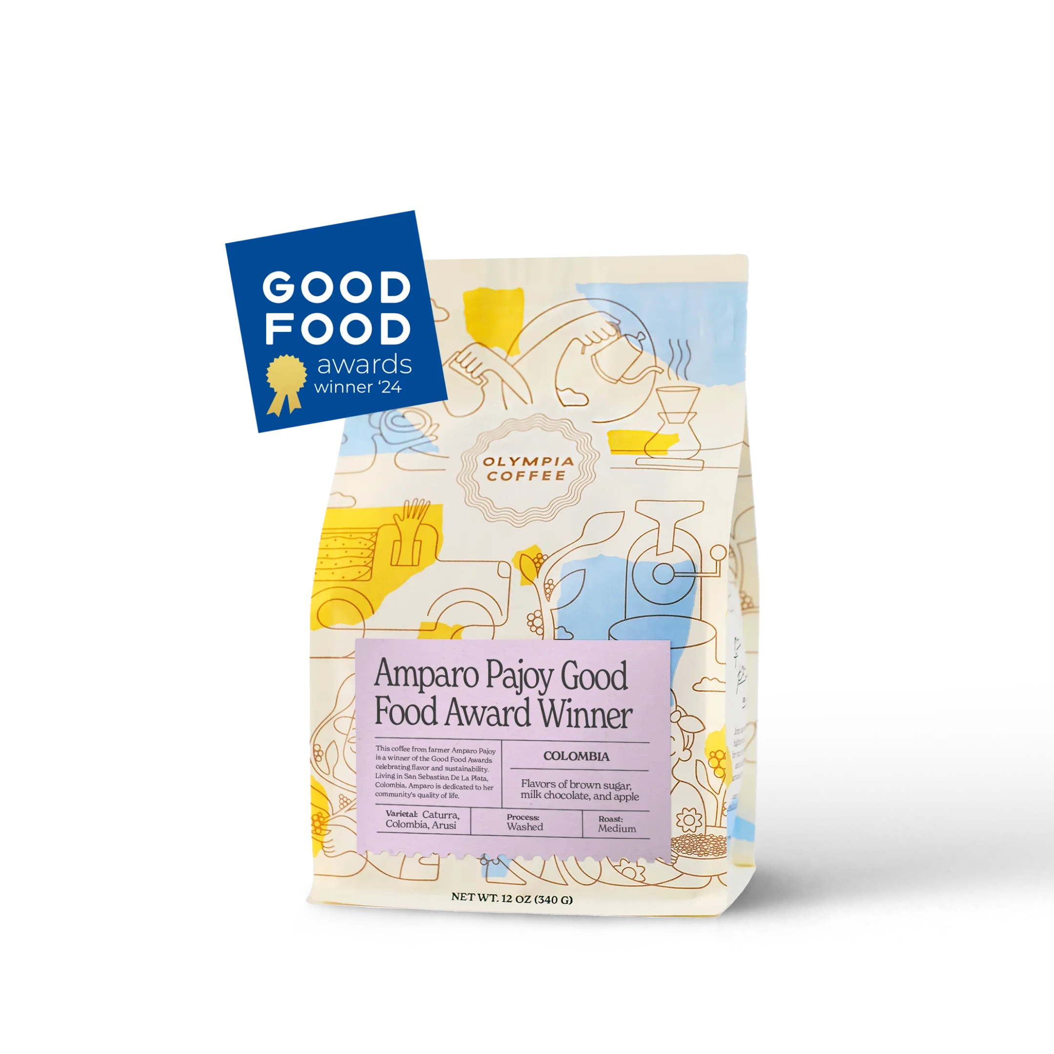 Fellow's Take on Olympia Amparo Pajoy | Brew Recipe | Fellow