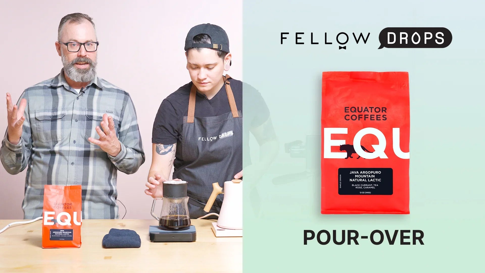 Fellow Talks to Equator about their Java Argopuro Natural Lactic | Pour-Over Brew Recipe | Fellow