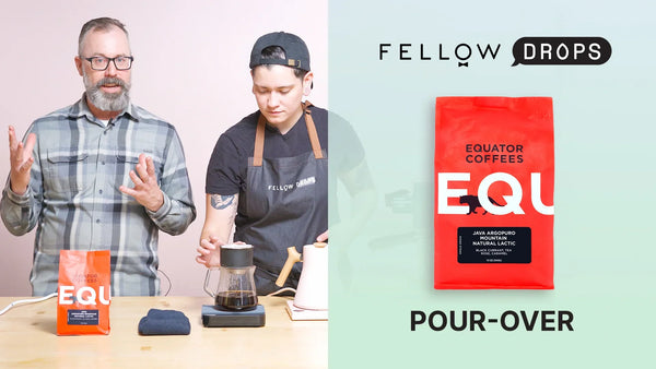 Fellow Talks to Equator about their Java Argopuro Natural Lactic | Pour-Over Brew Recipe | Fellow