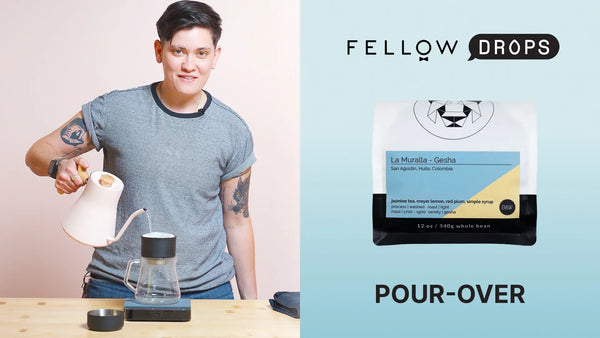 Fellow's Take on La Muralla Gesha from Black & White | Pour-Over Brew Recipe | Fellow