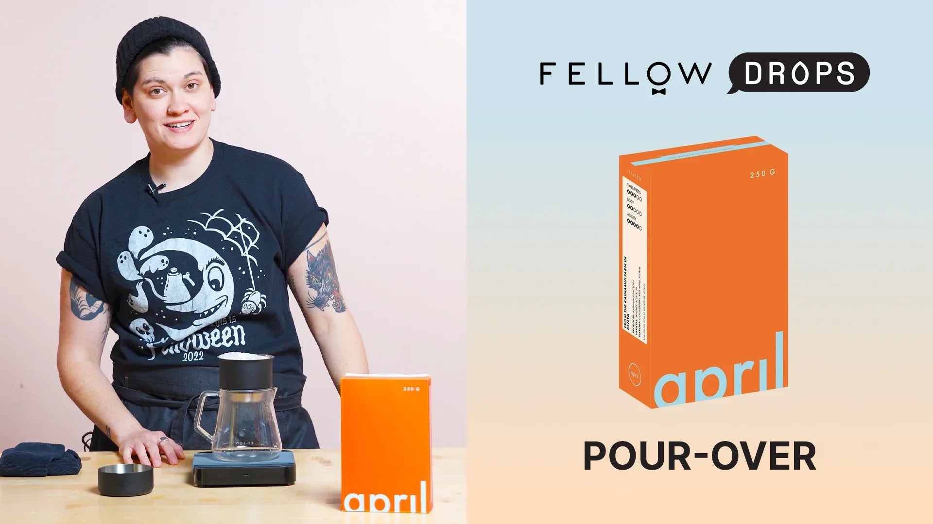 Fellow's Take on Kenya Kainamui AA from April Coffee Roasters | Pour-Over Brew Guide | Fellow