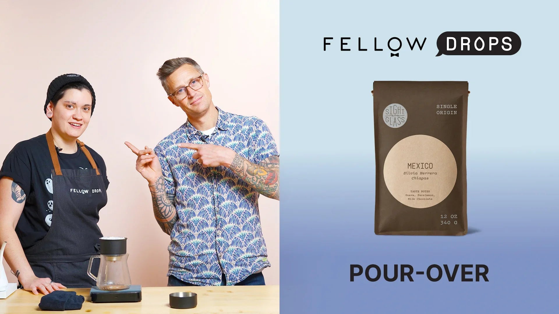 Fellow's Take on Mexico Silvia Herrera from Sightglass | Pour-Over Brew Guide | Fellow