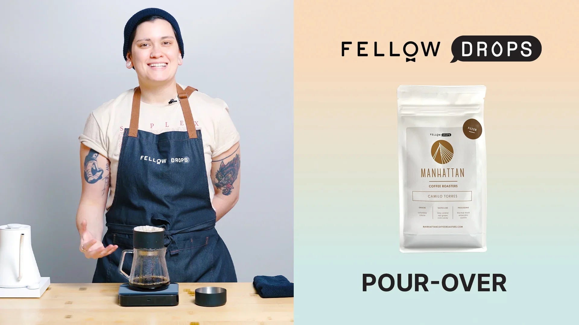Fellow's Take on Camilo Torres from Manhattan | Pour-Over Brew Guide | Fellow