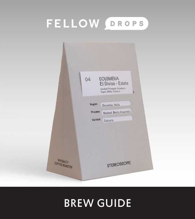 Fellow's Take on Colombia El Diviso - Estate by Stereoscope | Brew Recipe