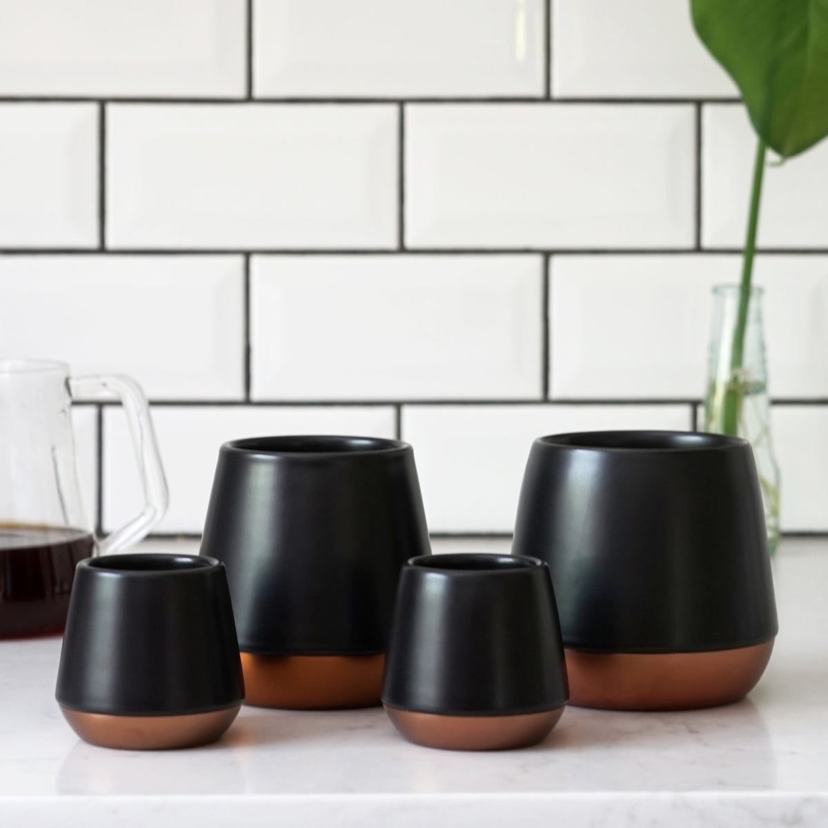 Family image of Matte Black Big Jo mug