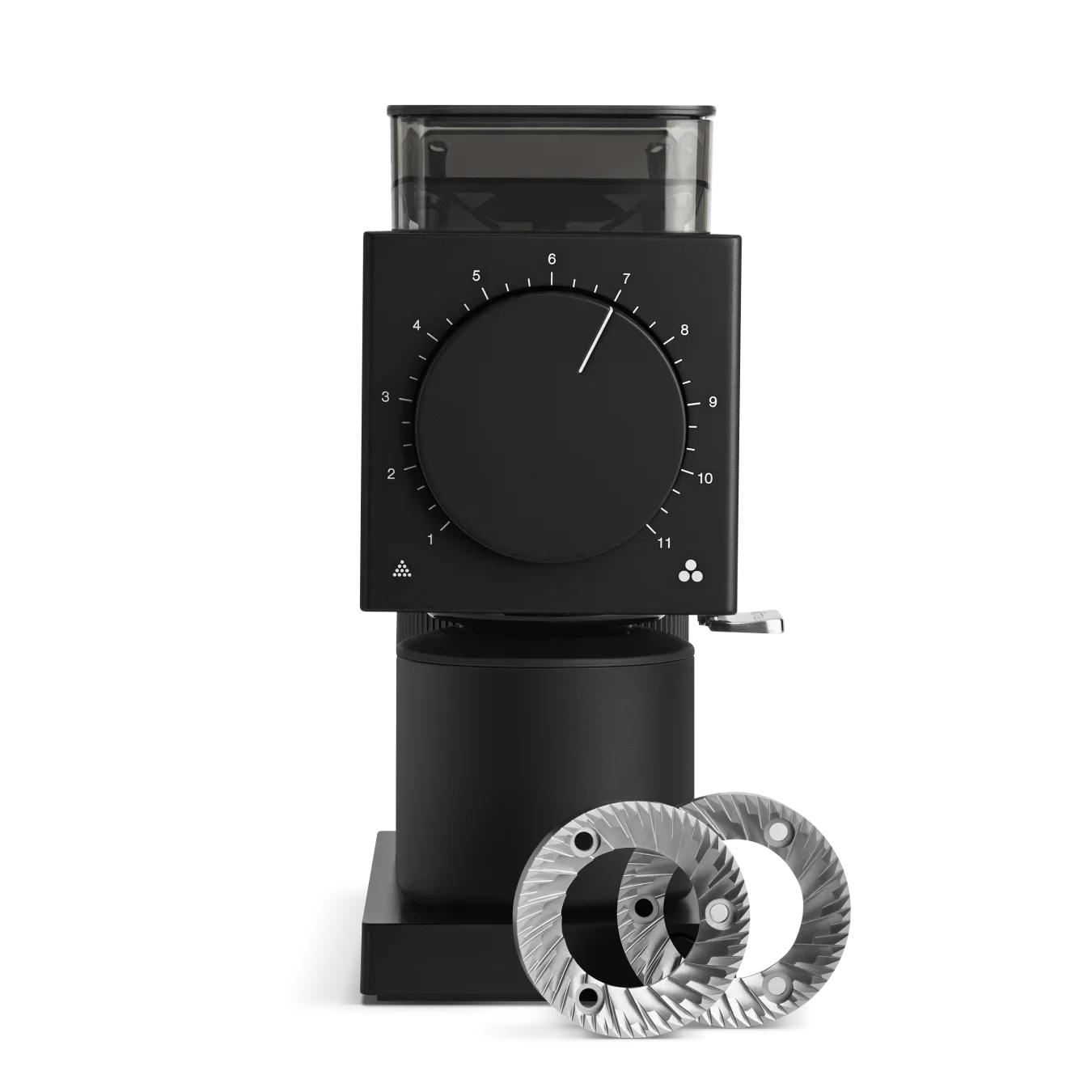 Choose Your Grinder - Choose Your Grinder - Opus Conical Burr Grinder / Standard C6-40 Burly Burrs / Matte Black | Fellow