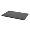 Fellow Espresso Tamping Mat: rectangular black silicone with a circular indent and logo.