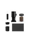 Fellow Opus 2 + Espresso Kit with accessories and beans arranged on a white background.